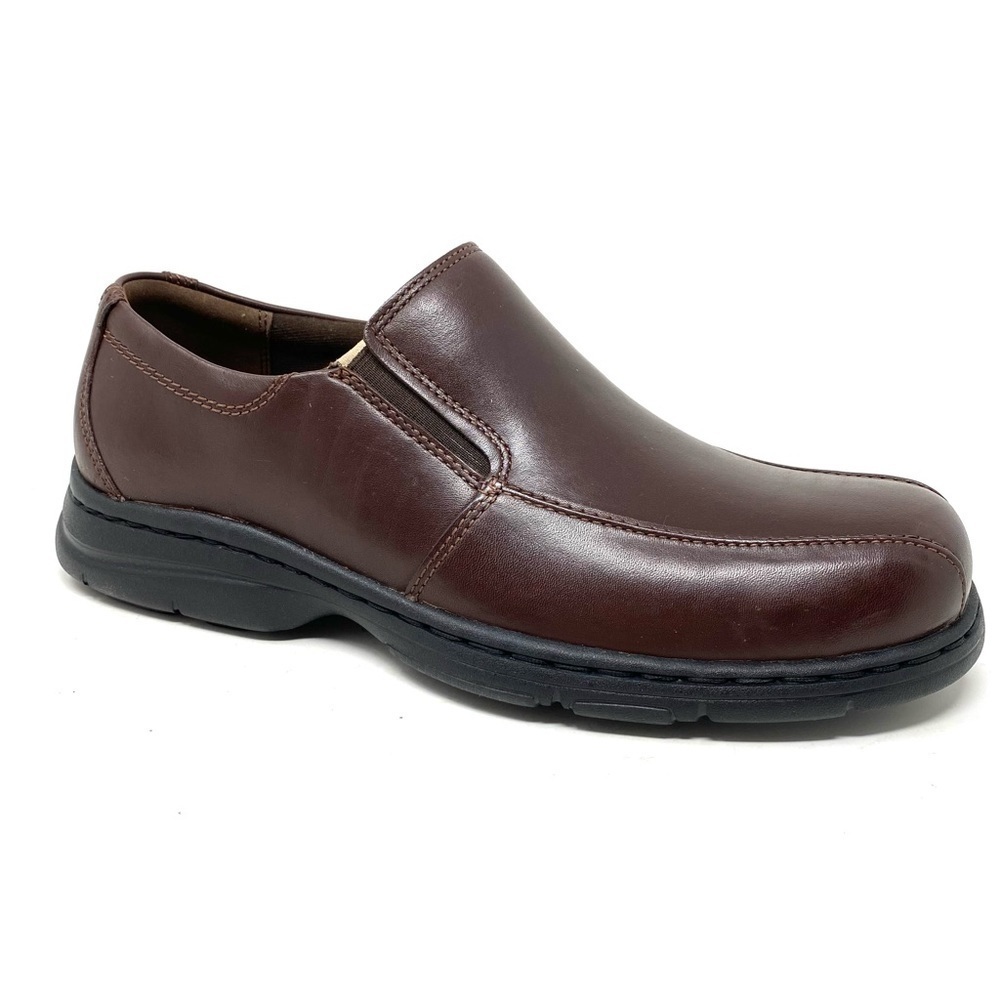 Dunham Blair Brown Leather Slip On